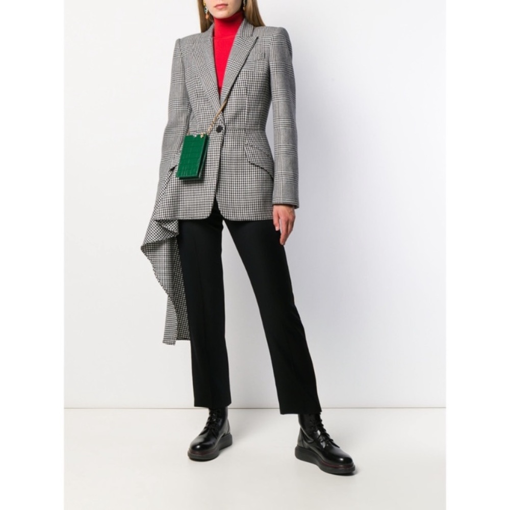 ALEXANDER MCQUEEN F/W 14’ Crepe Cigarette Trousers Size 38/ US 2